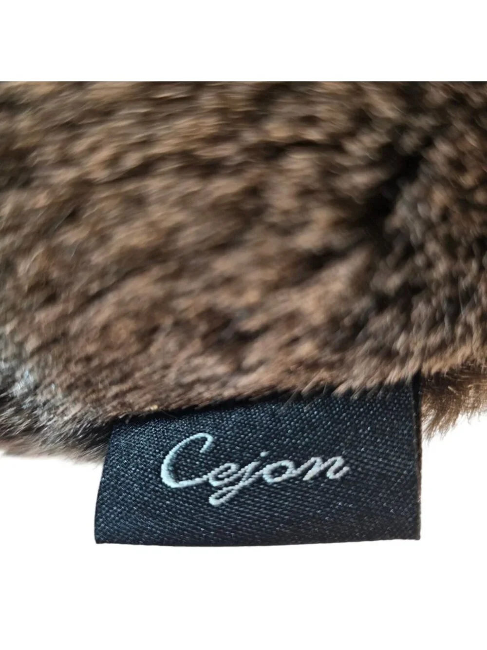 Brown Faux Suede Bucket Hat Stud Detail Cejon Fall Autumn Cap Headwear Neutral